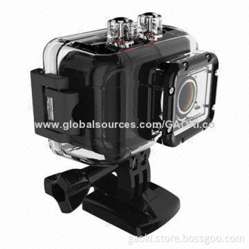 Factory Supply 1,080P Sports Action Camera, Wi-Fi with 1.5-inch LCD Screen